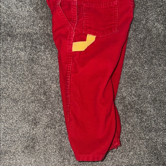 Vintage OshKosh B'gosh Red and Blue Kids Overalls - Picture 4 of 5